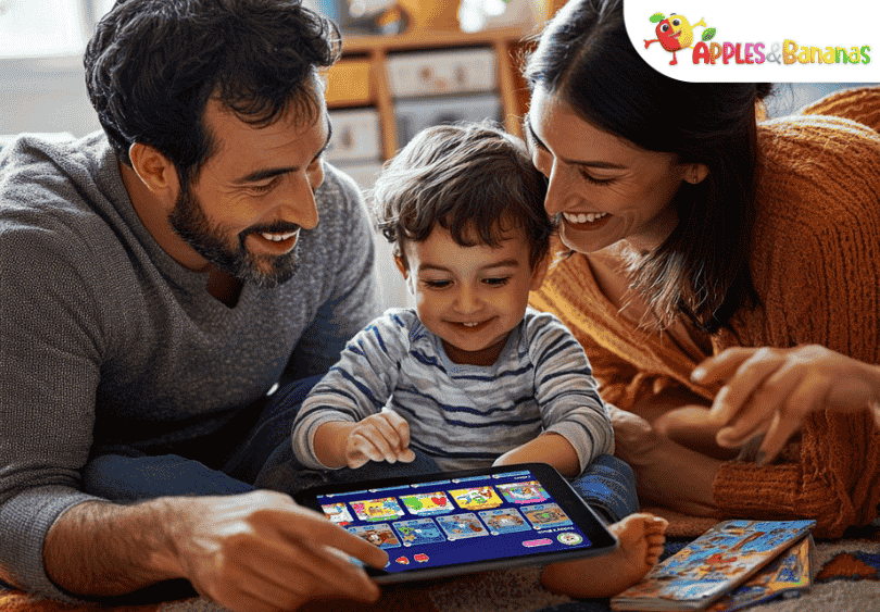 Co-Learning with Kids: Strengthen Your Bond Through Educational Apps Like Apples & Bananas