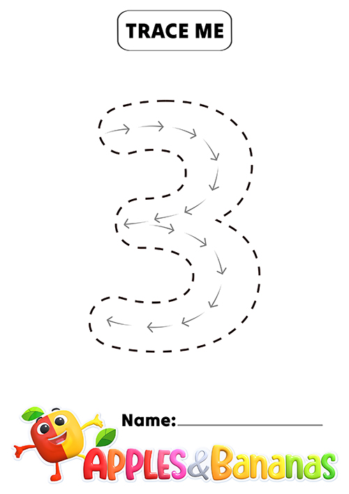 Trace Me — Sheet 3