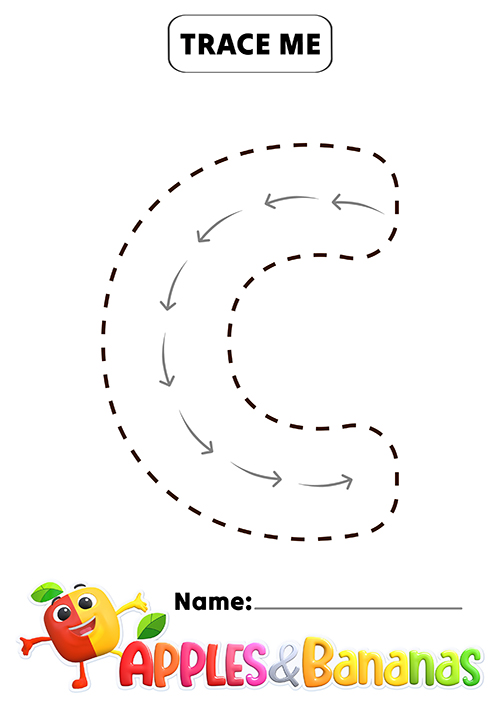 Trace Me — Letter C