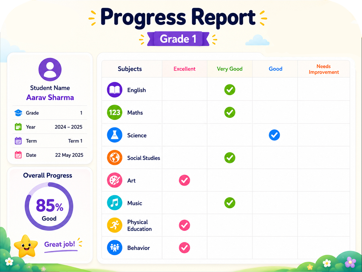 Progress report